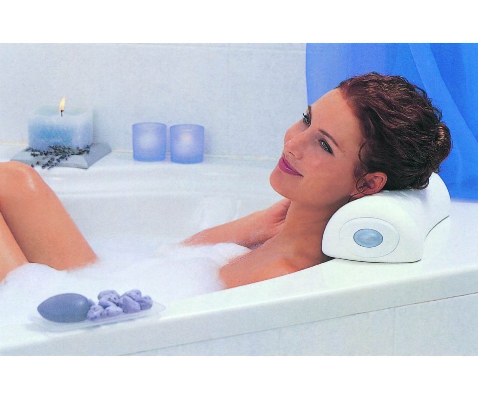 Baliba massaging shop bath pillow